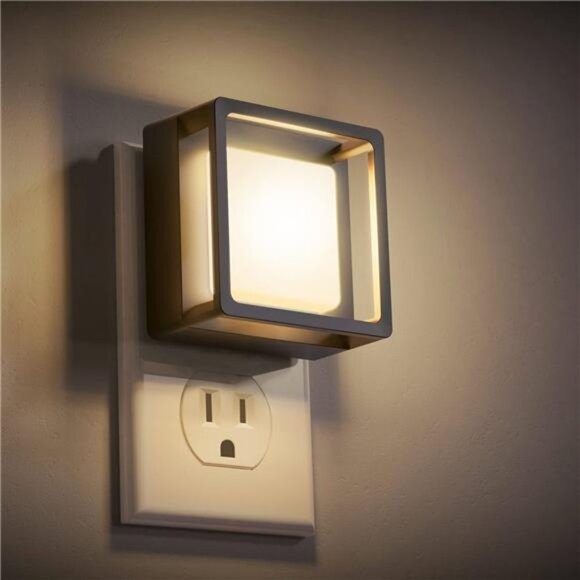 LED Night Light, Night Lights Plug Into Wall [2 Pack] with Dusk-to-Dawn Sensor - Picture 1 of 7